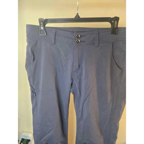 Women's Prana Gray Straight Leg Pants Size 8 - Picture 2 of 13